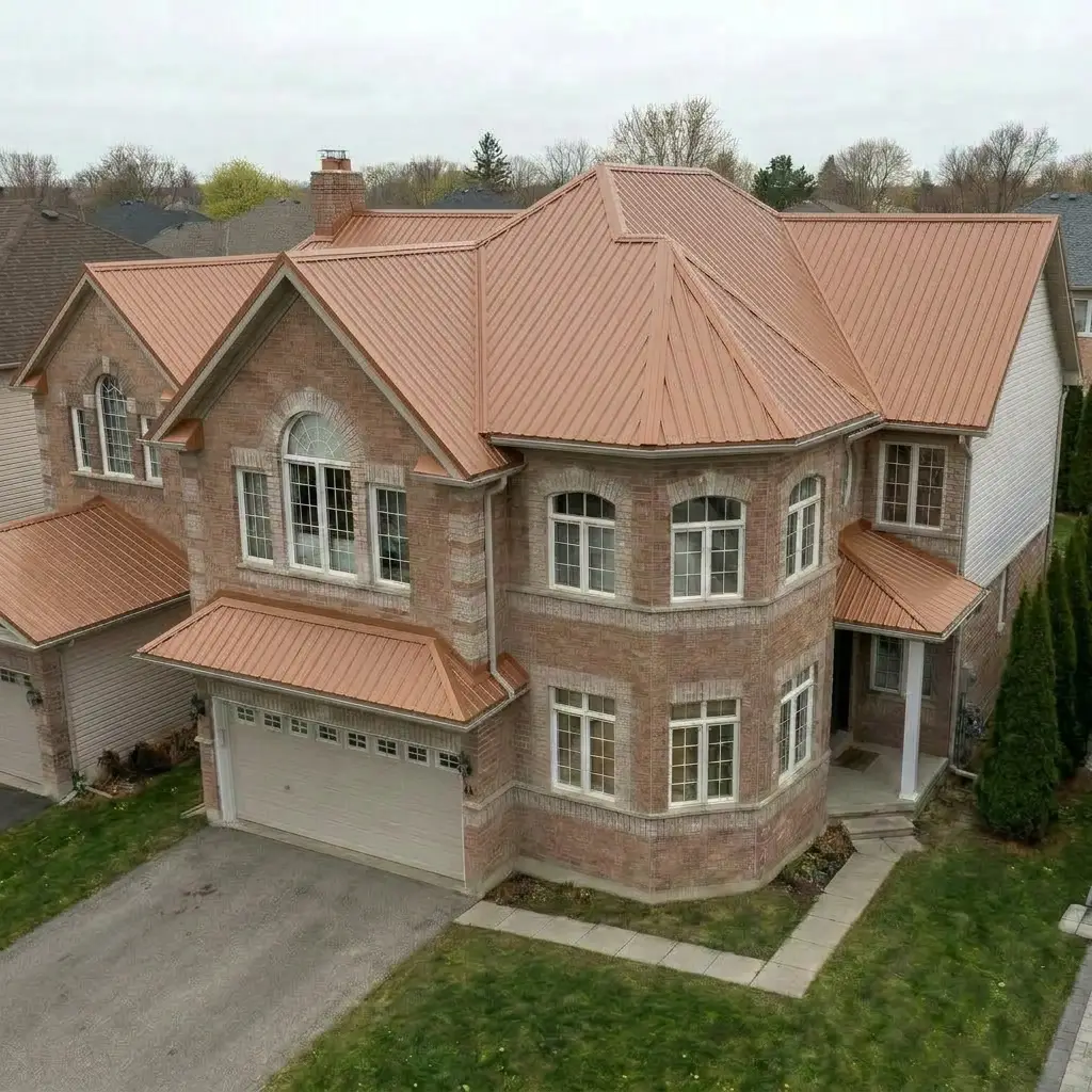 Nova Copper Metal Roof