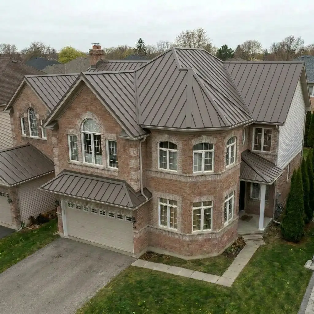 Burnished Slate Metal Roof