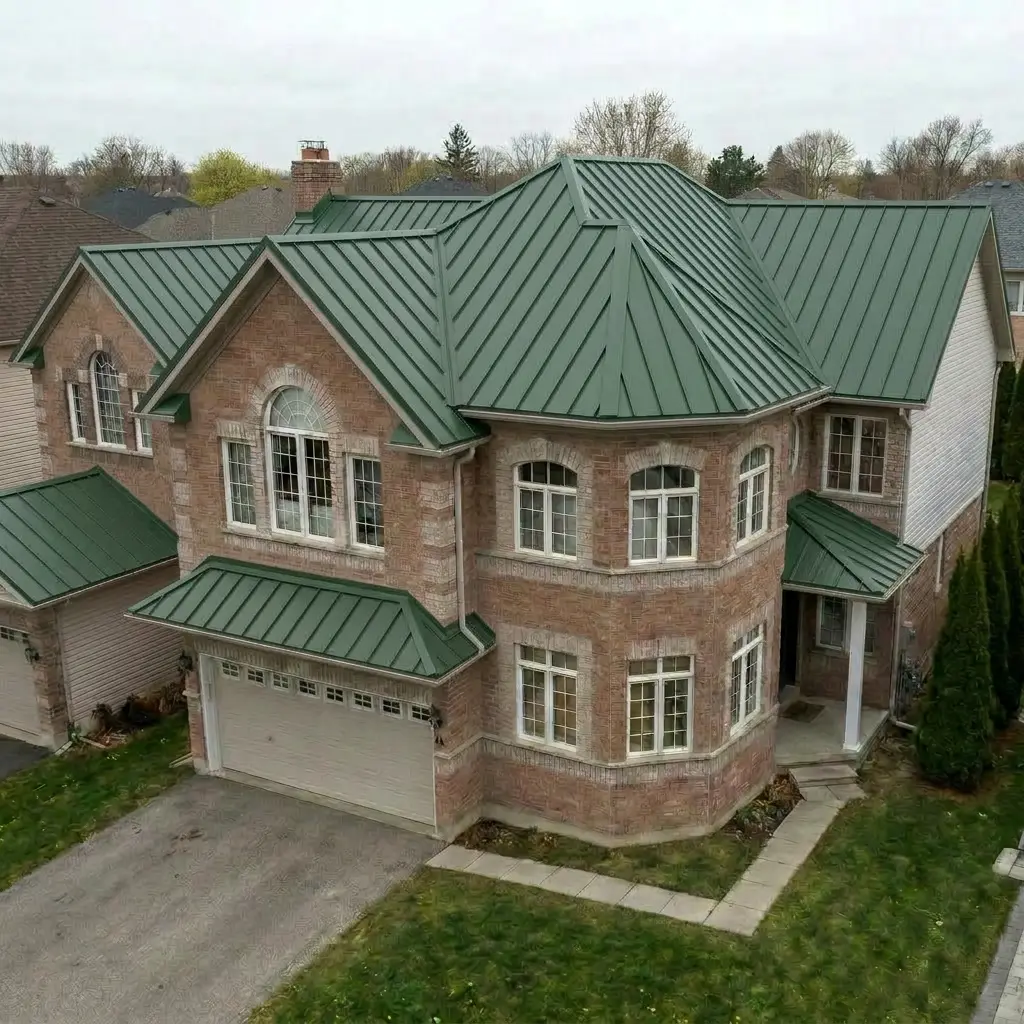 Jungle Green Metal Roof