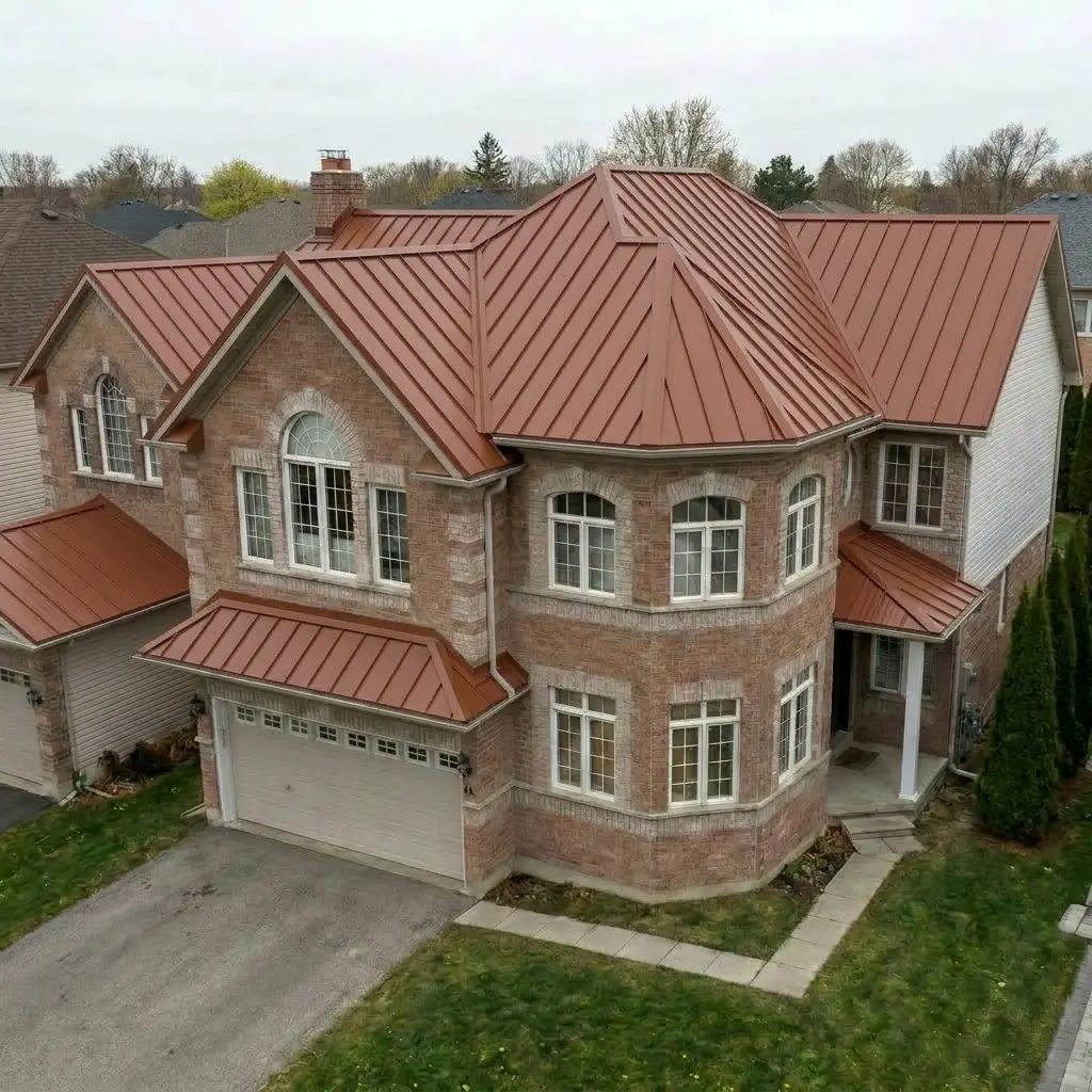 Terra Cotta Metal Roof