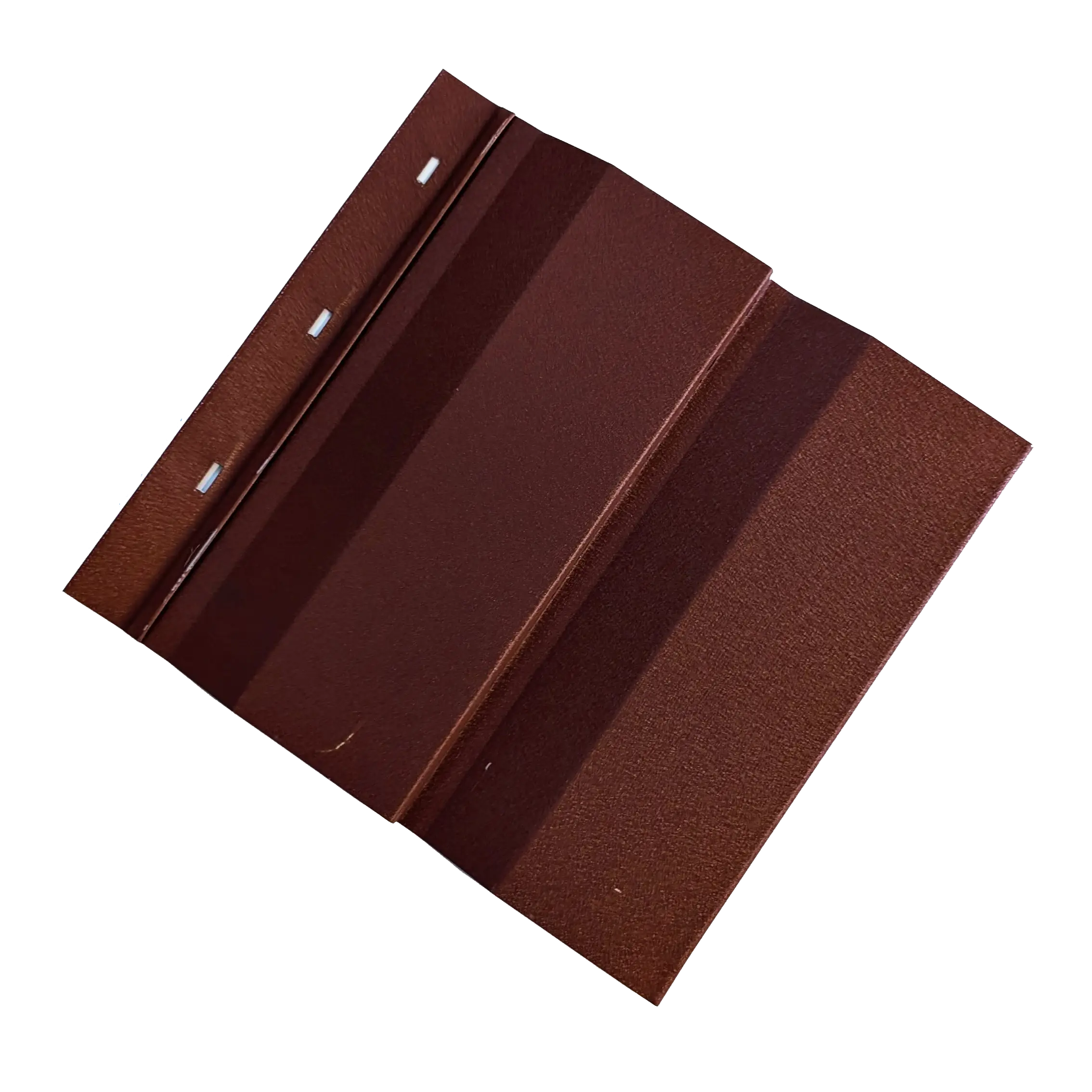 Chocolate Brown Metal Siding Profile