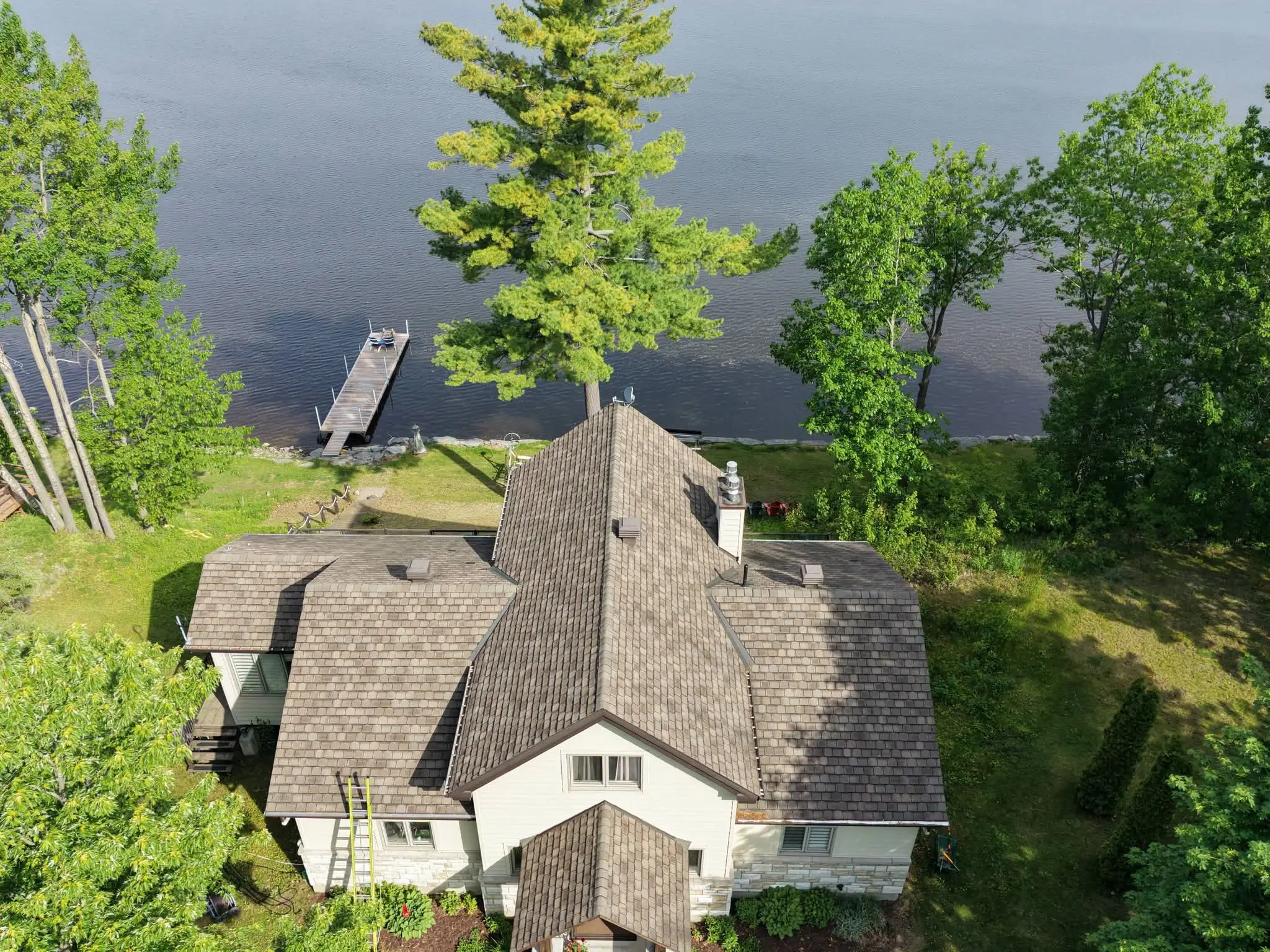 Original asphalt shingle roof
