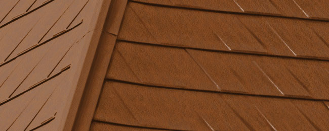 Adirondack Autumn Ideal Wakefield Bridge metal shingle colour sample